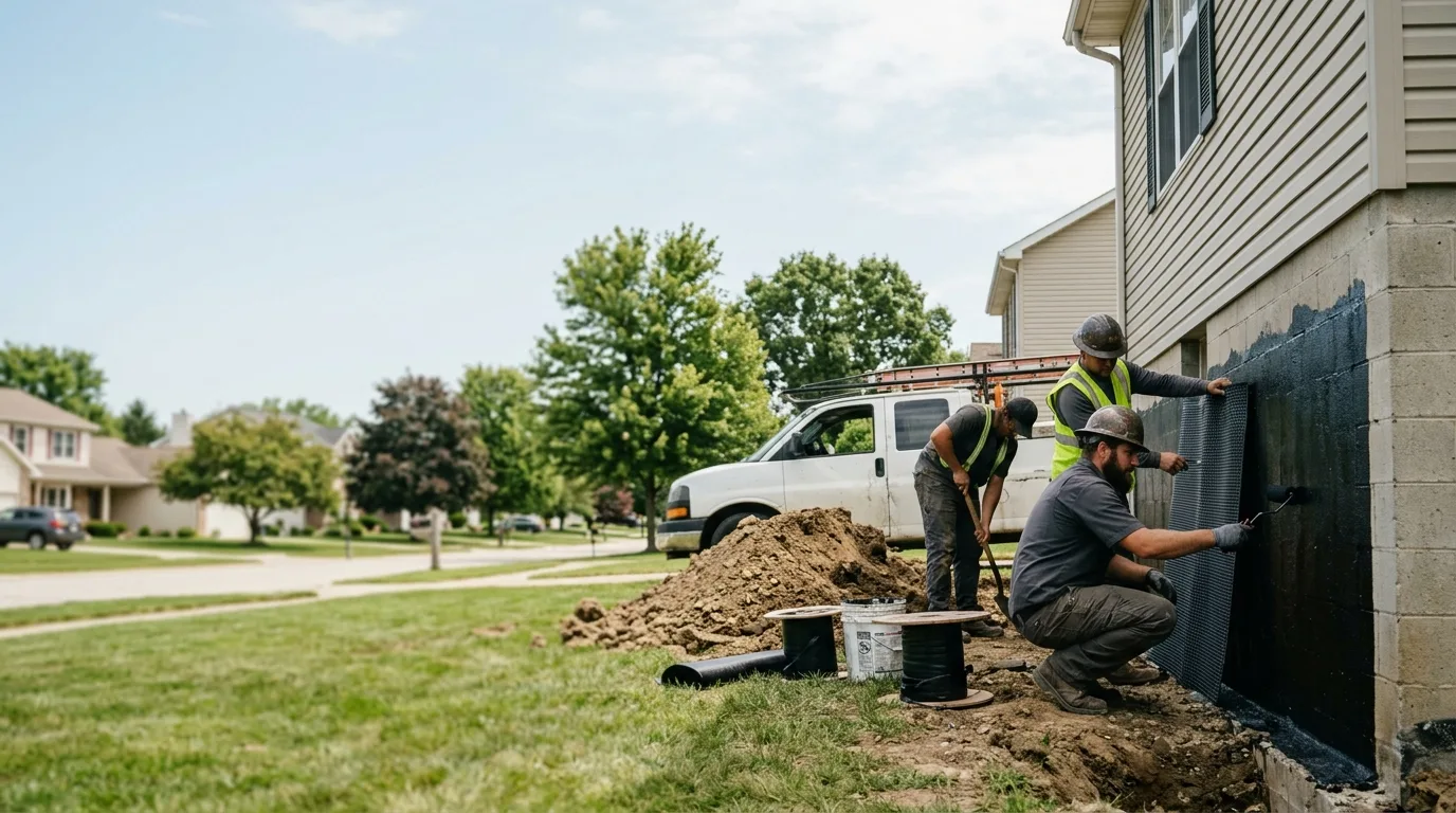 Basement Waterproofing in Nilwood, IL near me